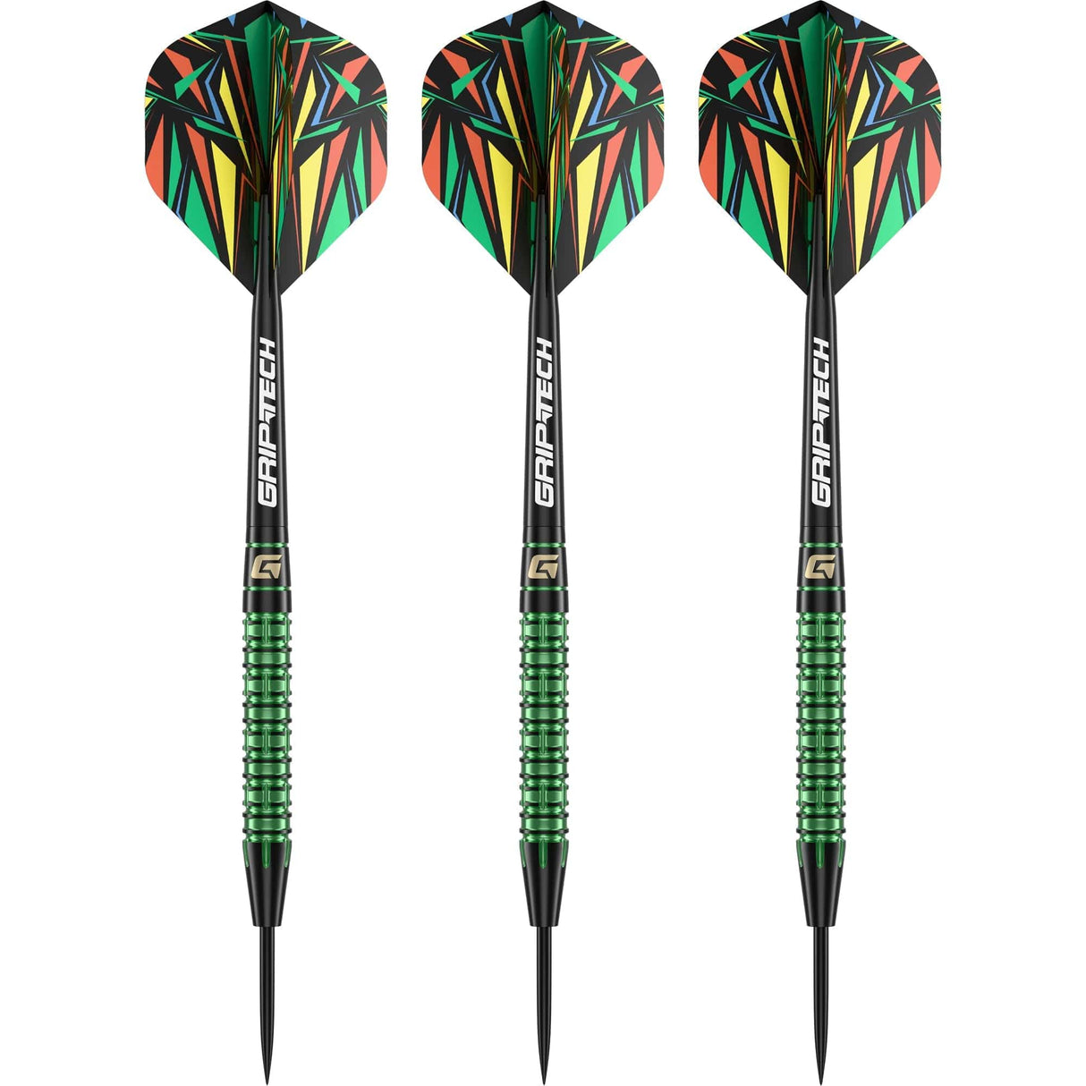 Goat Athlete Darts - Steel Tip - Brass - Green - 10g