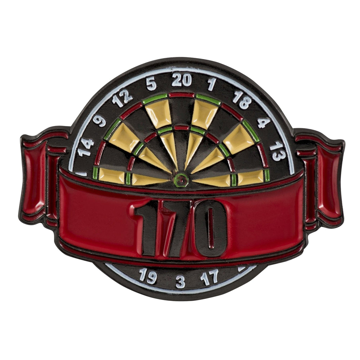 *Designa Darts Pin Badges - Enamel Pin Badge - Banner - 170