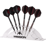 *Mission Station 6 - holds 6 darts - Acrylic Darts Display Arc