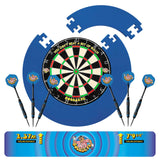 *Bullseye Home Darts Centre - Surround, Dartboard, 6 Darts - Bully Logo