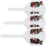 *Condor Dart Flights - Zero Stress - Small - Overkill - Marble White