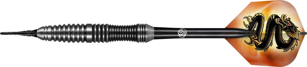 *Shot Scimitar Darts - Soft Tip - Stainless Steel - Black Ring - 18g 18g