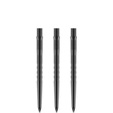 Mission Caliburn Replaceable Dart Points - Grooved - Black