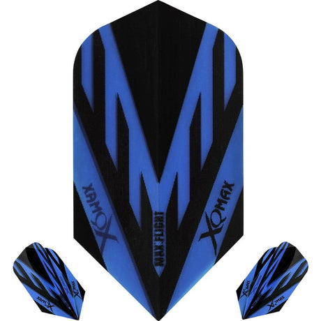 *XQMax Dart Flights - Max Flight - 100 - Slim - Blue
