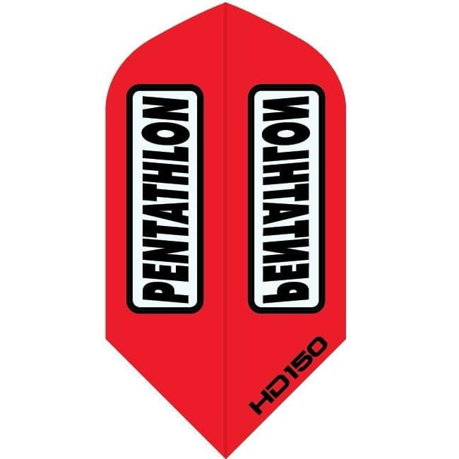 *Pentathlon Flights - Transparent Window - HD150 - Slim Red