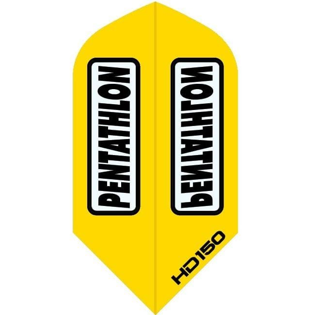 *Pentathlon Flights - Transparent Window - HD150 - Slim Yellow
