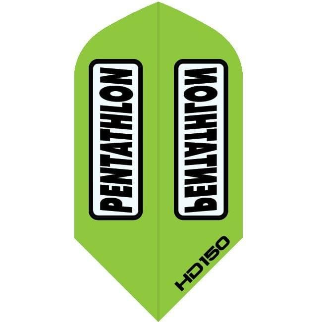 *Pentathlon Flights - Transparent Window - HD150 - Slim Green