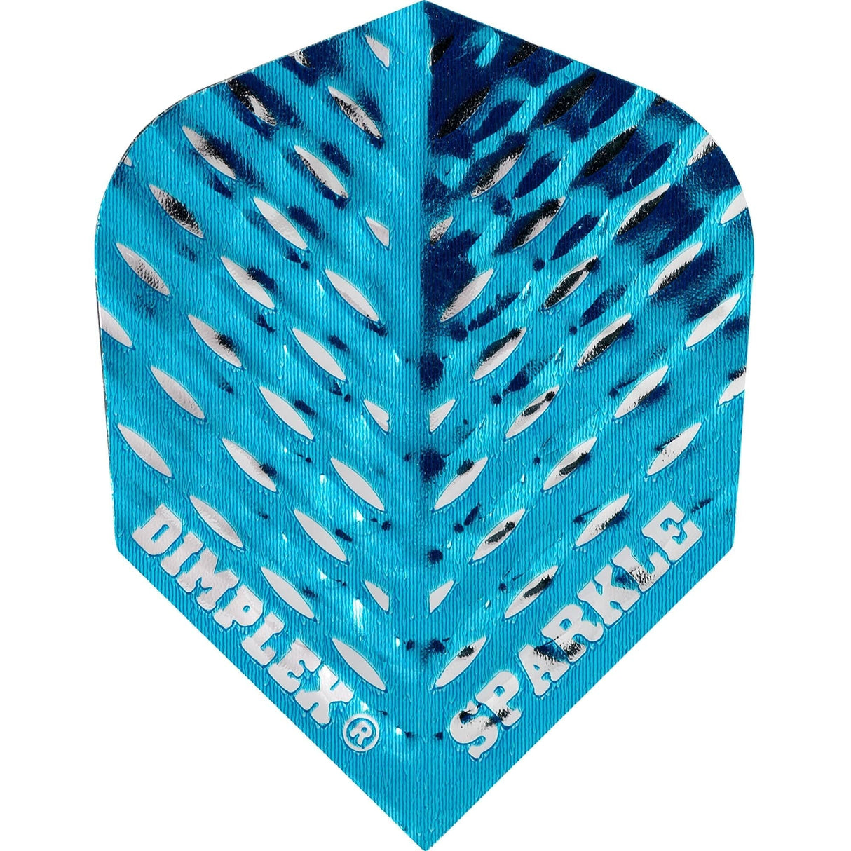 *Harrows Dart Flights - Std - Dimplex Sparkle - Plain Blue