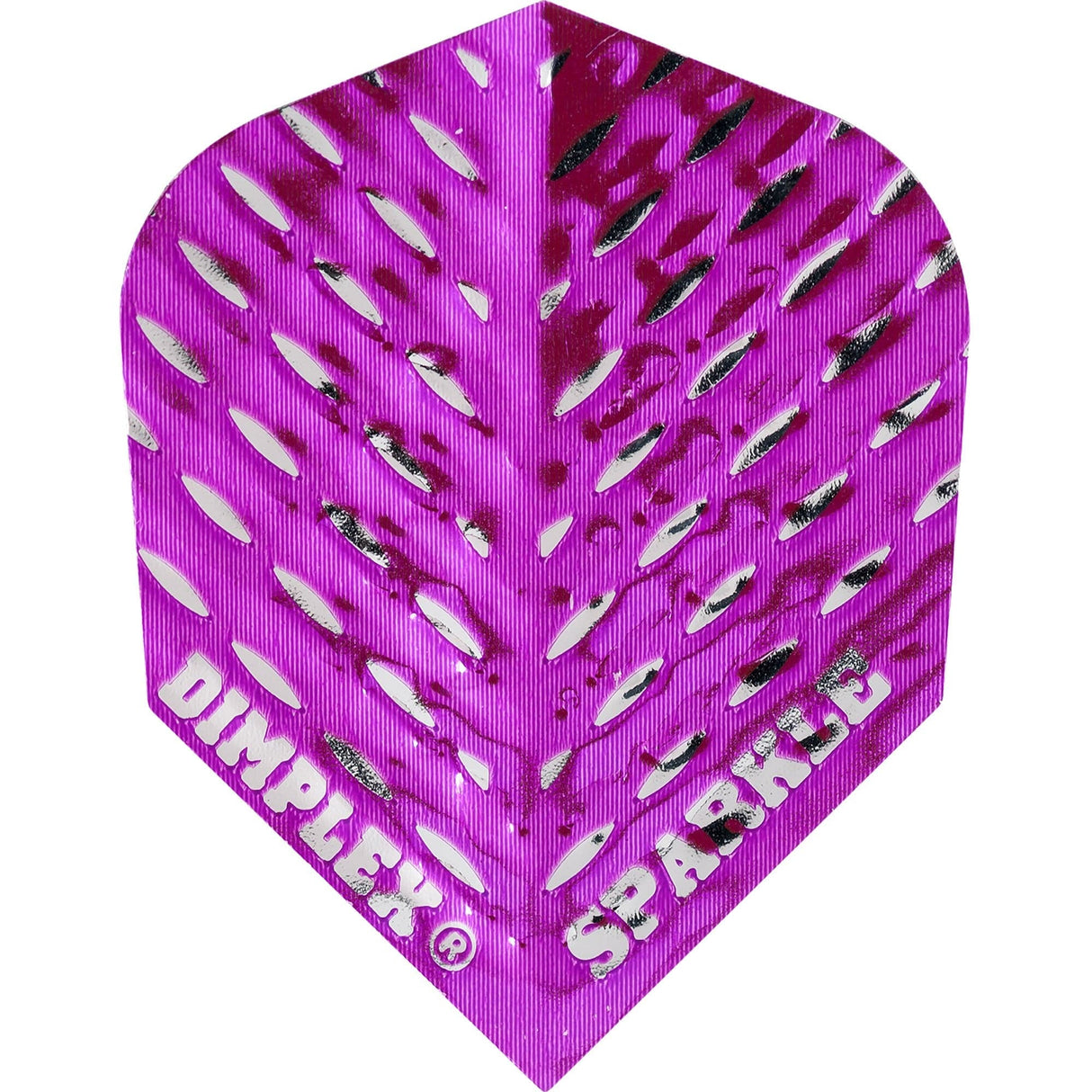 *Harrows Dart Flights - Std - Dimplex Sparkle - Plain Purple