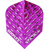 *Harrows Dart Flights - Std - Dimplex Sparkle - Plain Purple