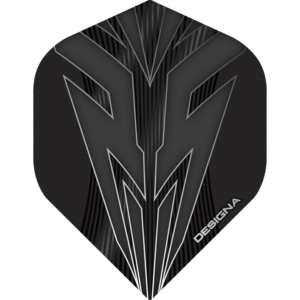*Designa Mako Darts Flights - Extra Strong - Std Smokey