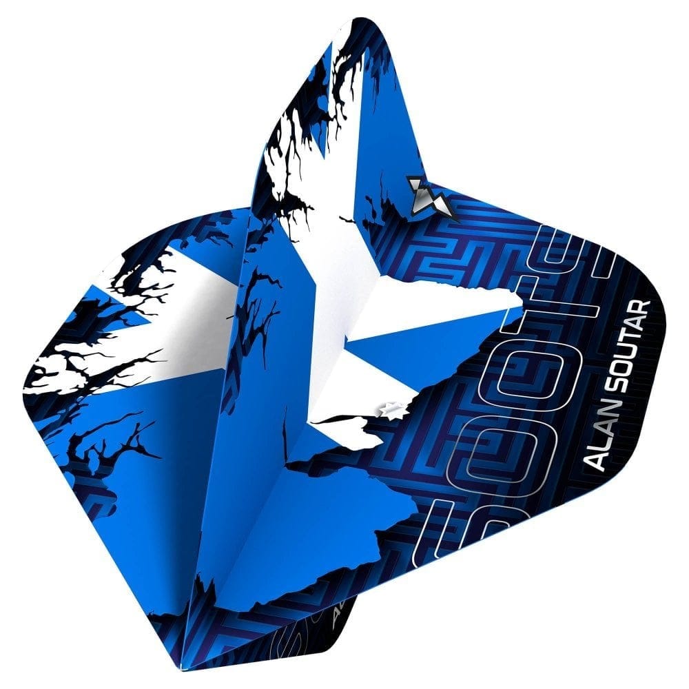 Mission Solo Dart Flights - 100 Micron - No2 - Std - Alan Soutar - Soots