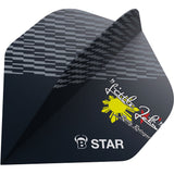 *BULL'S B-Star Dart Flights - 100 Micron - A-Std - Rowby-John Rodriguez