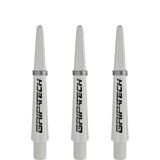Goat Griptech Dart Shafts - Nylon Stems - White