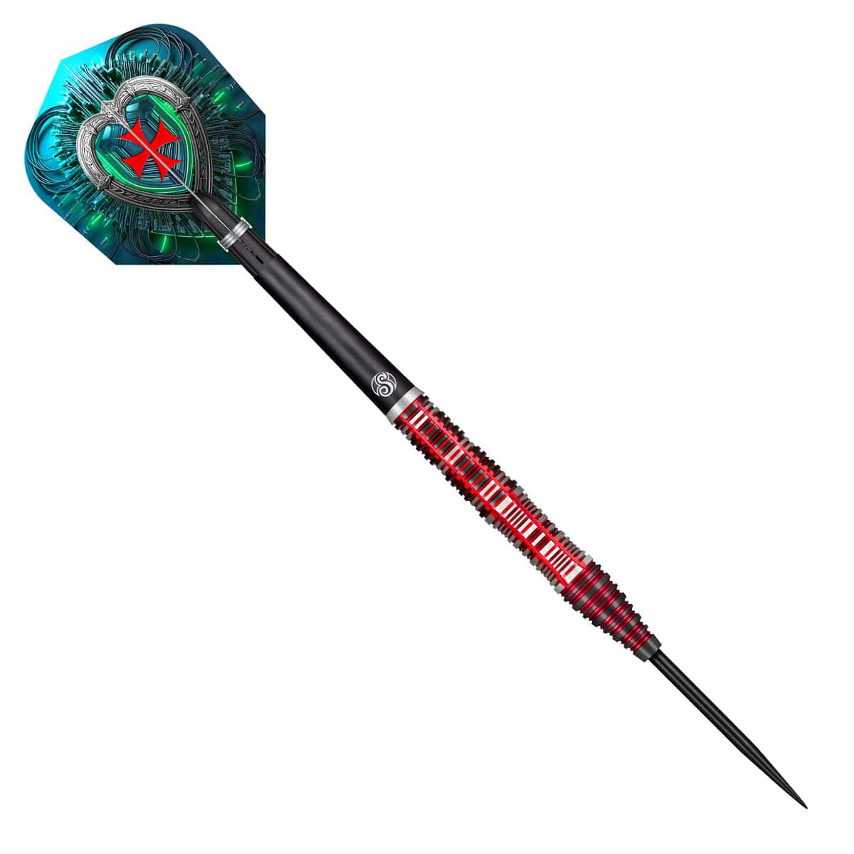 Shot Future Knights Darts - Steel Tip - 90% Tungsten - Dreadheart