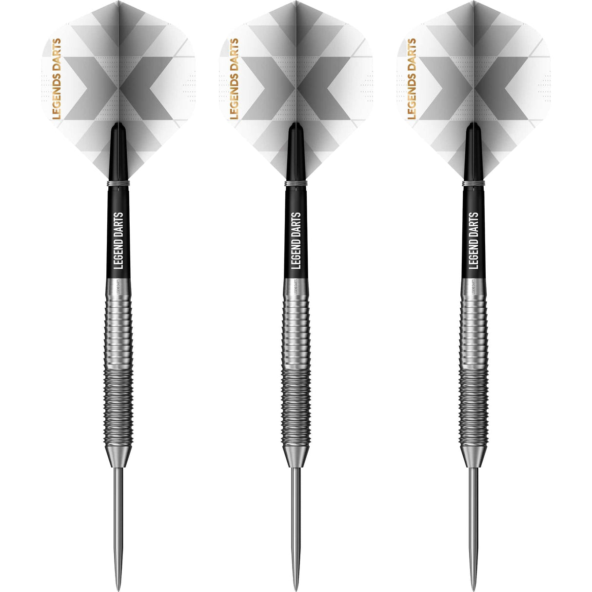 Legend Darts - Steel Tip - 90% Tungsten - Pro Series - V13 - Rear Shark