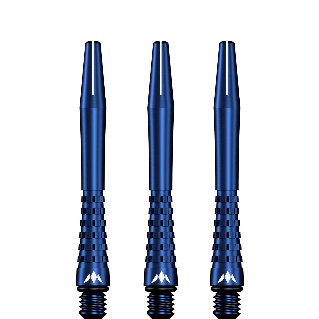 Mission Atom13 Aluminium Shafts - Anodised Metal Stems - Blue