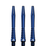 Mission Atom13 Aluminium Shafts - Anodised Metal Stems - Blue