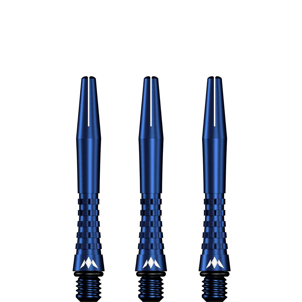 Mission Atom13 Aluminium Shafts - Anodised Metal Stems - Blue