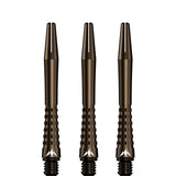 Mission Atom13 Aluminium Shafts - Anodised Metal Stems - Bronze