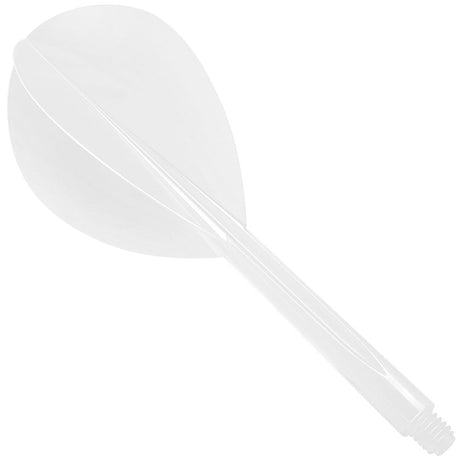 Condor Dart Flights - Zero Stress - Teardrop - Clear Long
