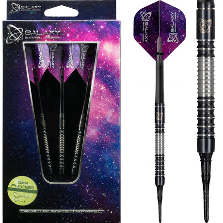 *Galaxy Ben Phares Darts - Soft Tip - Big Ben - Natural 18g