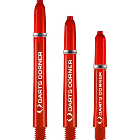 *Darts Corner Polycarbonate Shafts - Dart Stems - Red