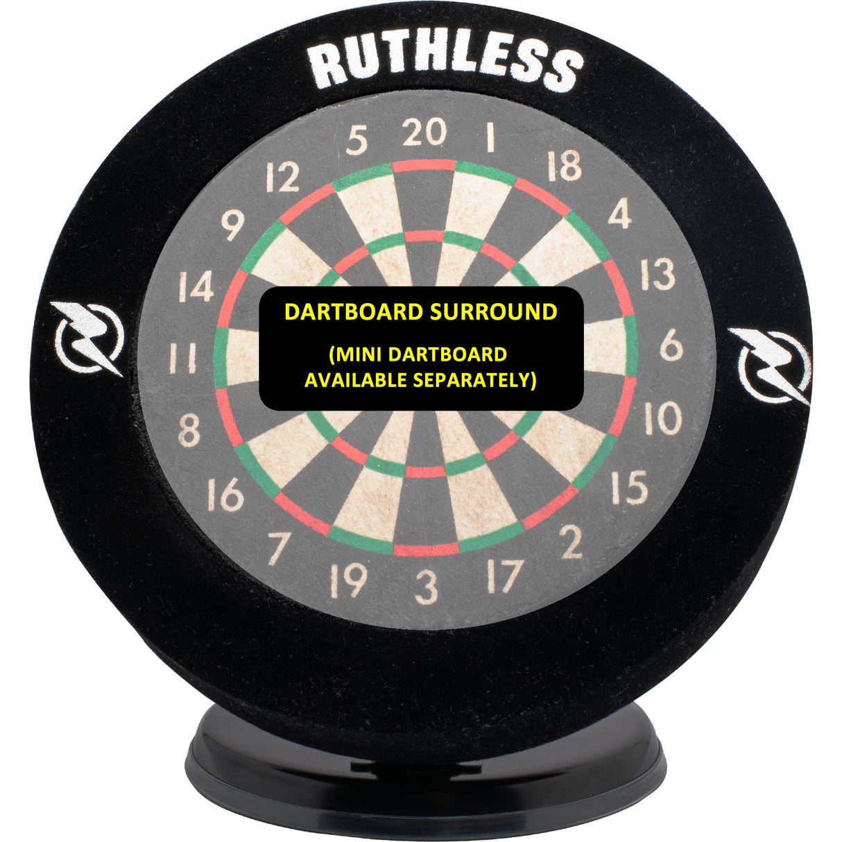 Ruthless Mini Desktop Dartboard Surround - to fit Mini Desktop Dartboard - for extra Protection