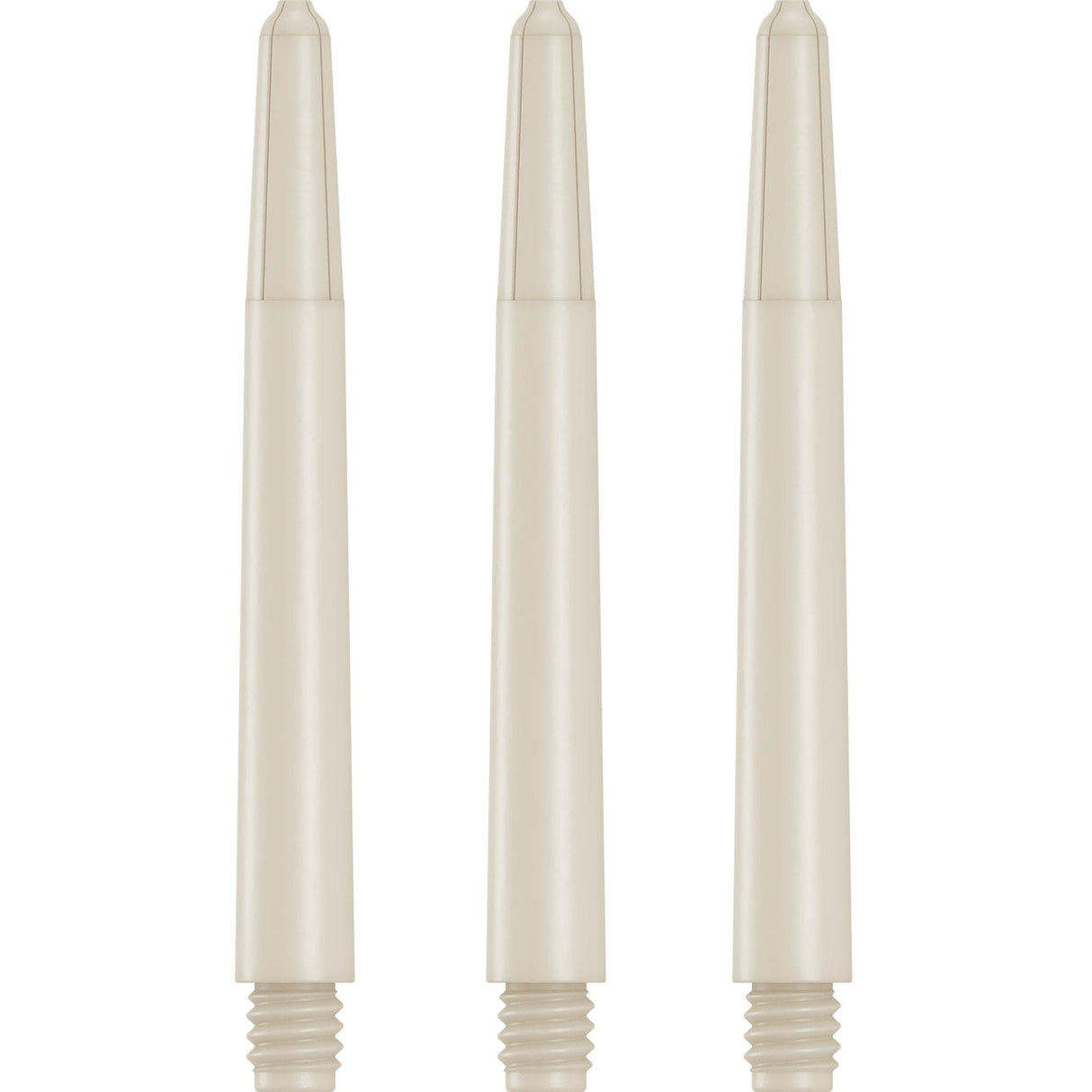 Designa Nylon Shafts - Durable Dart Stems - Natural Medium