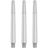 Designa Nylon Shafts - Durable Dart Stems - Pure White Medium