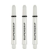 Harrows Supergrip Shafts - Dart Stems - White Tweenie