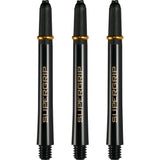 Harrows Supergrip Shafts - Dart Stems - Black Gold Medium