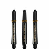 Harrows Supergrip Shafts - Dart Stems - Black Gold Short