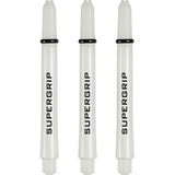 Harrows Supergrip Shafts - Dart Stems - White Medium