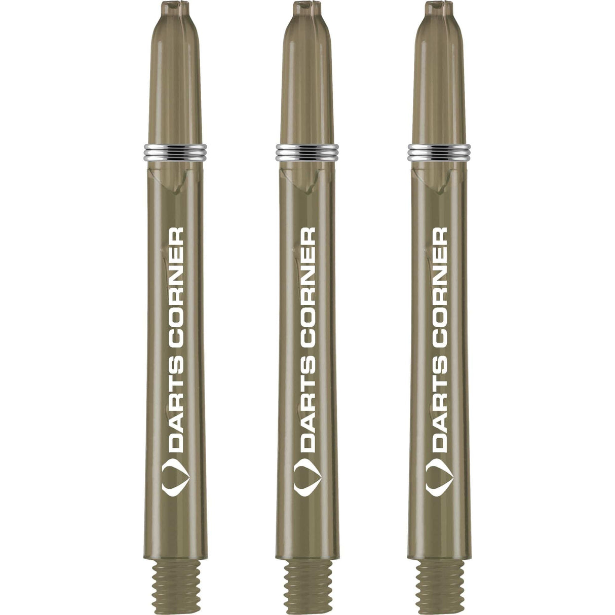 *Darts Corner Polycarbonate Shafts - Dart Stems - Smokey Medium
