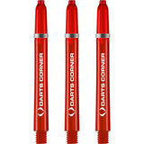 *Darts Corner Polycarbonate Shafts - Dart Stems - Red Medium