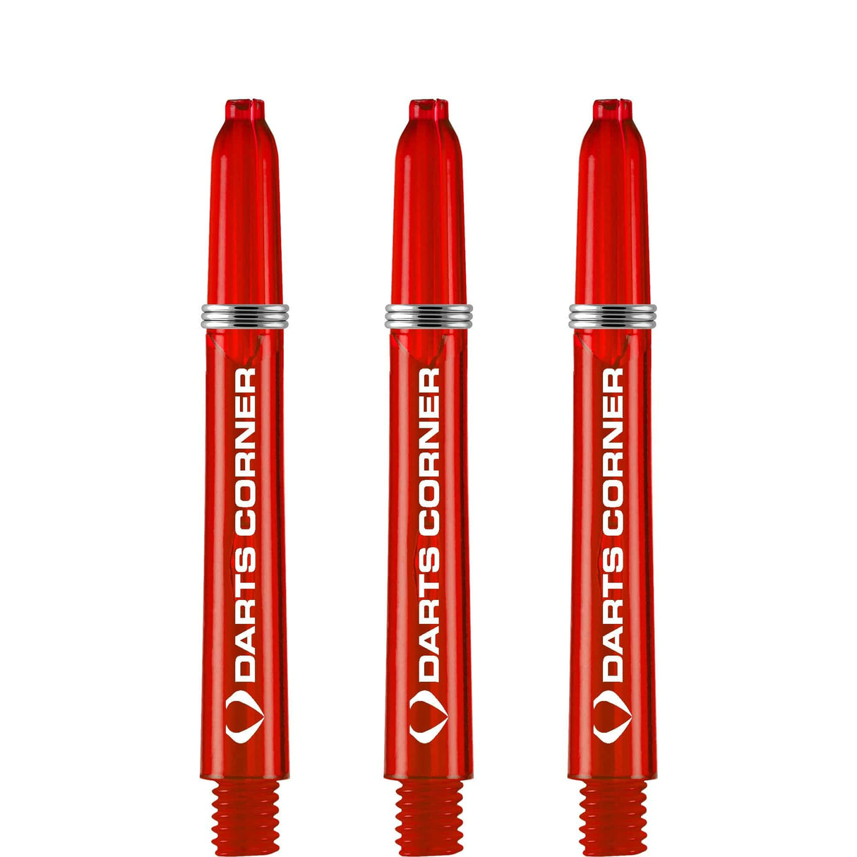 *Darts Corner Polycarbonate Shafts - Dart Stems - Red Tweenie
