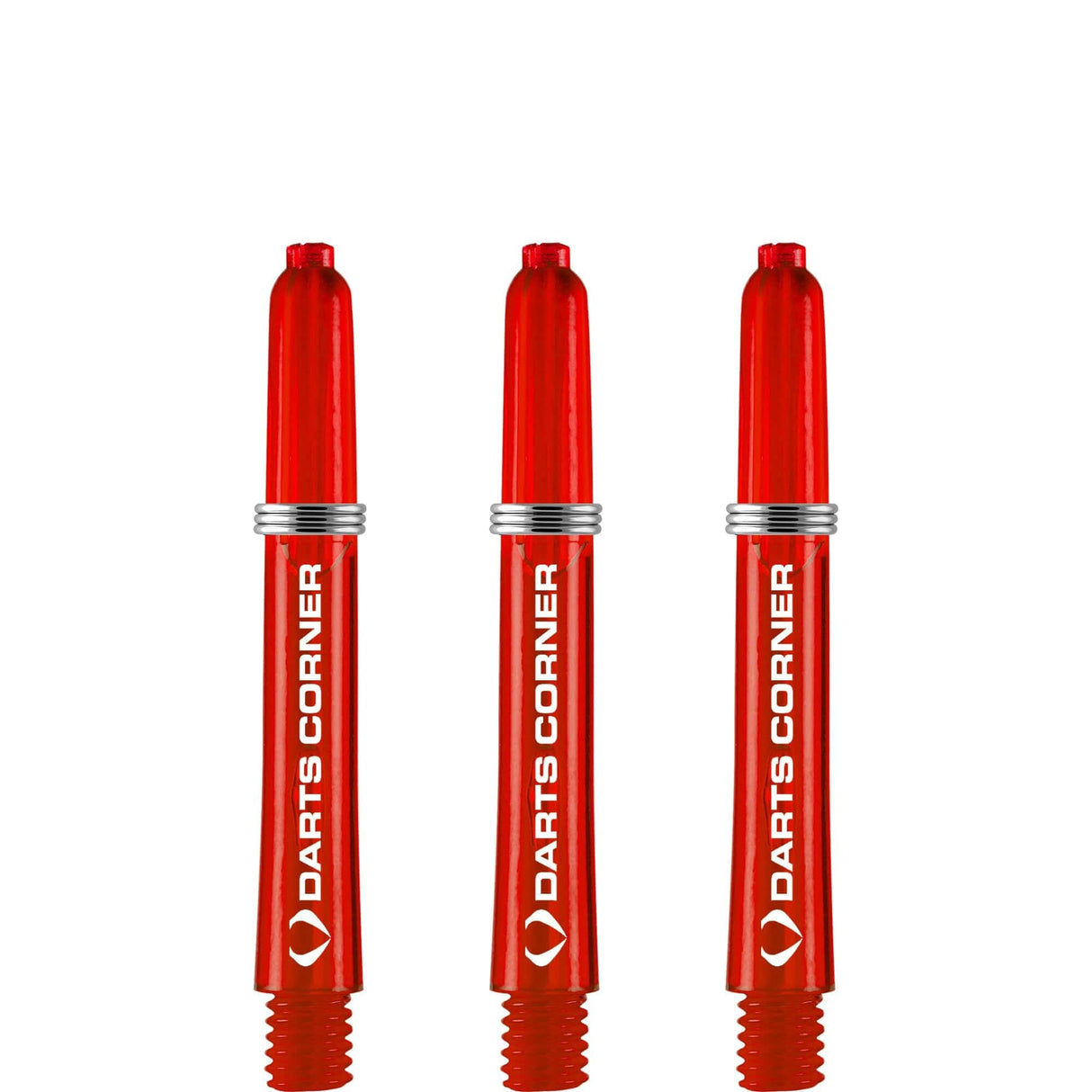 *Darts Corner Polycarbonate Shafts - Dart Stems - Red Short