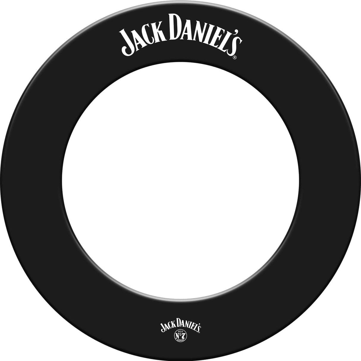 Jack Daniels Dartboard Surround - Heavy Duty - with JD Logo - Black