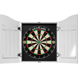 Scotland Football Dartboard Cabinet - Official Licensed - C1 - White - Logo