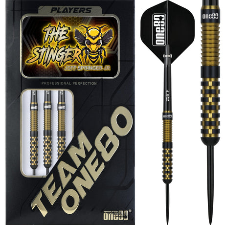 One80 Jeff Springer Darts - Steel Tip - 90% Tungsten