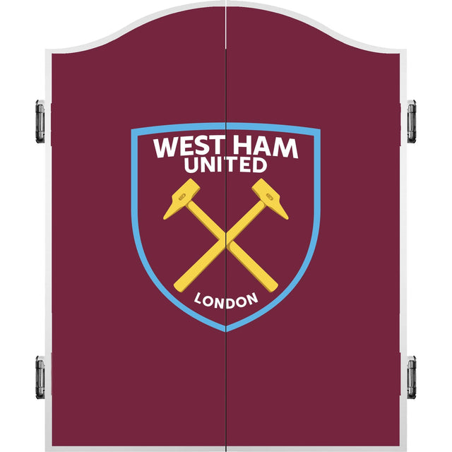 West Ham United FC - Official Licensed - Dartboard Cabinet - C1 - Crest