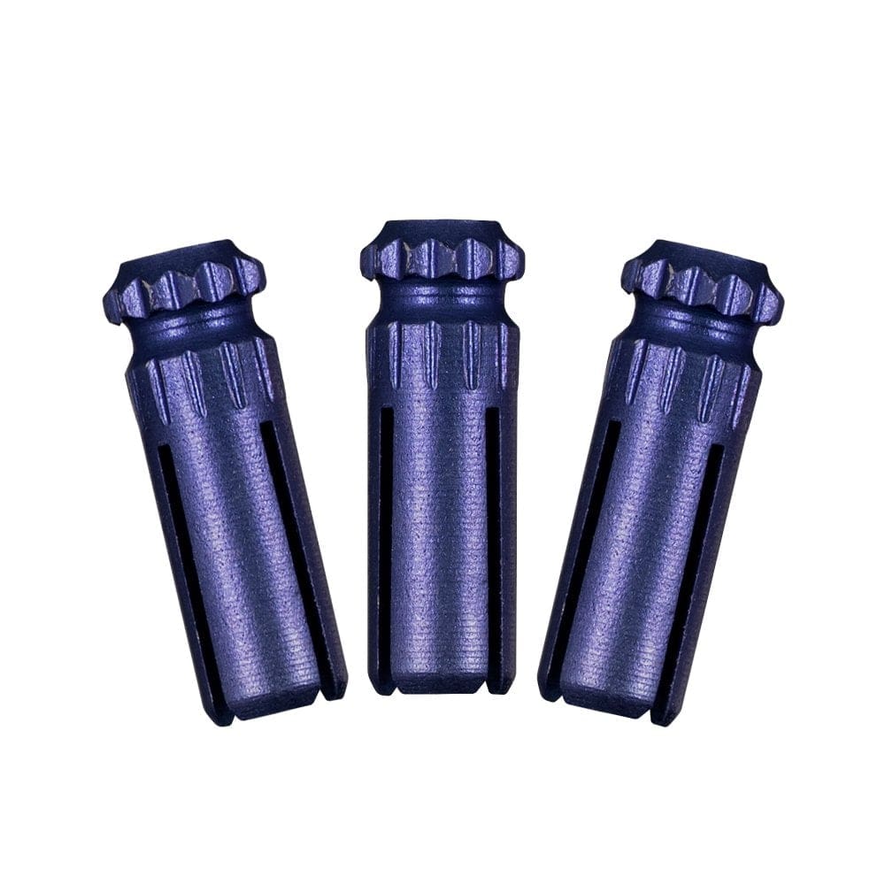 Designa - Dart Flight Protectors - Anodised Alloy Blue