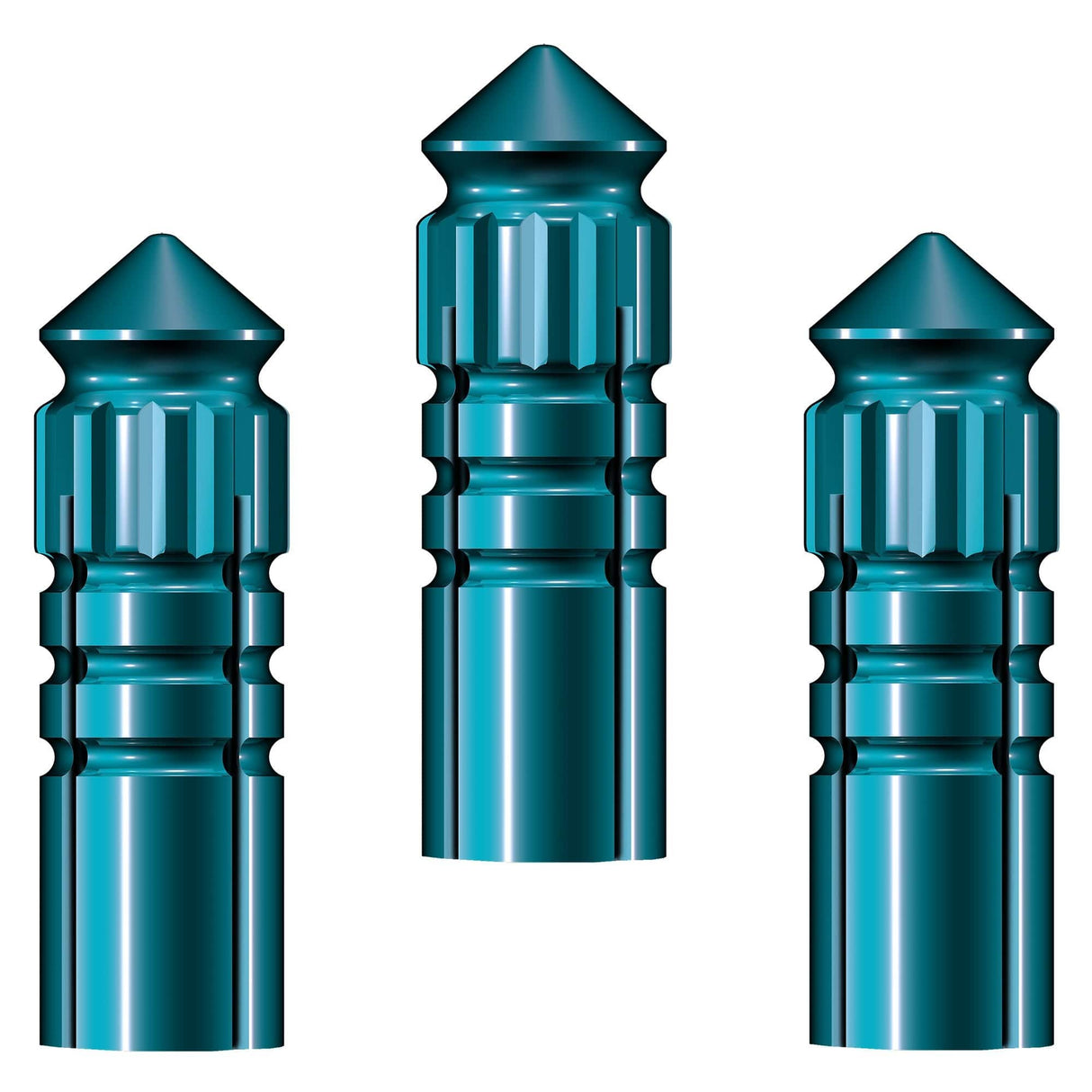 Mission F-Protect Flight Protectors - Expert - Pack 3 Aqua