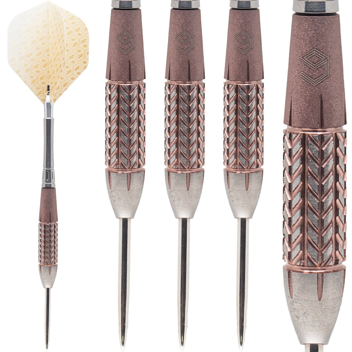 Caliburn Griffin Darts - Steel Tip - 97.5% - Gold