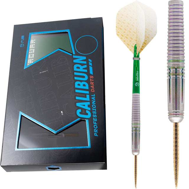 *Caliburn Jaguar Darts - Steel Tip - 90% - Rainbow 24g