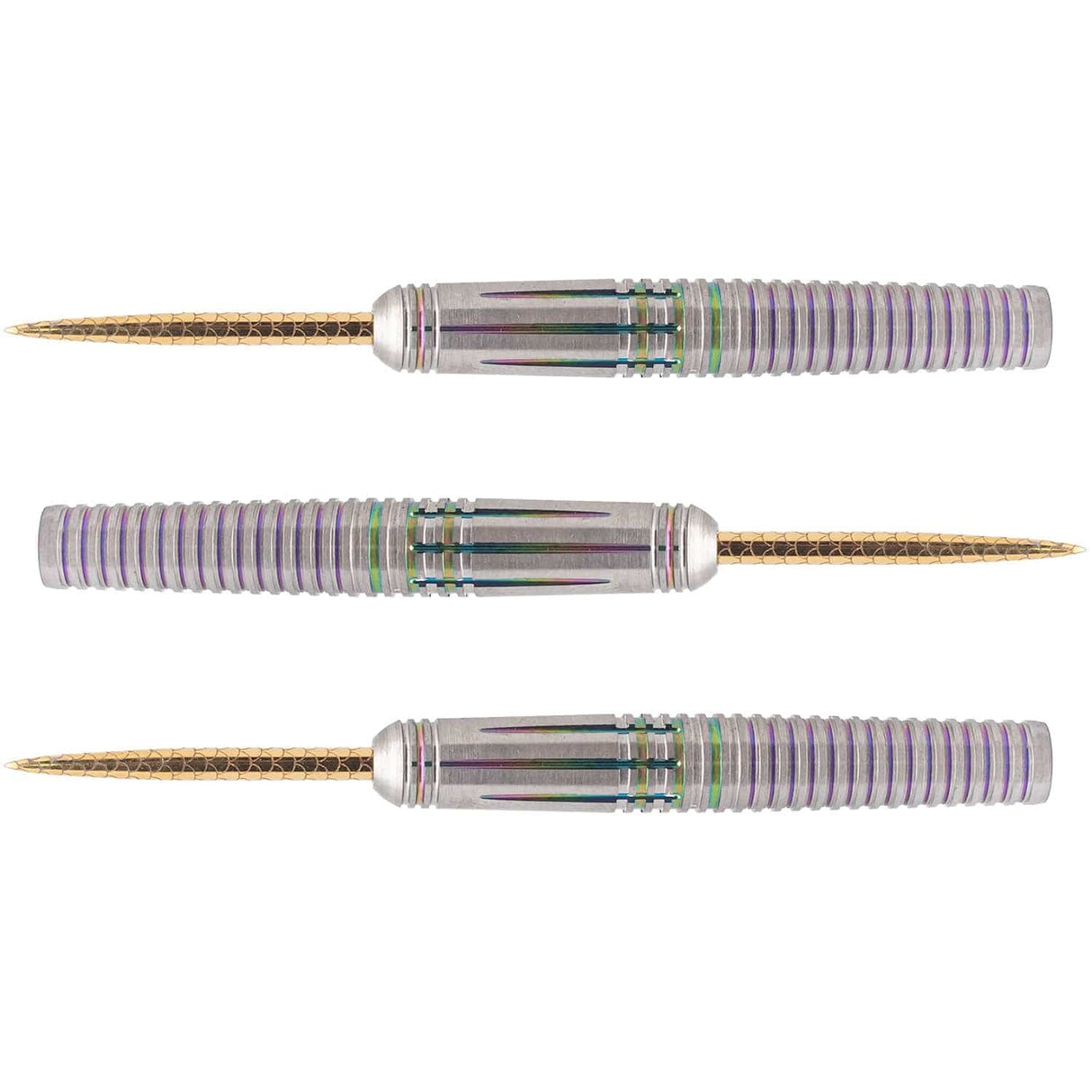 *Caliburn Jaguar Darts - Steel Tip - 90% - Rainbow 24g