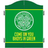 Celtic FC Dartboard Cabinet - Official Licensed - Celtic - C2 - COYB