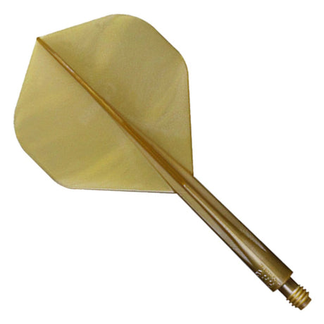 Condor AXE Metallic Dart Flights - Standard - Gold Short