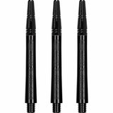 Harrows Alamo VS2 Dart Shafts - Polycarbonate - Black Aluminium Top - Black Medium